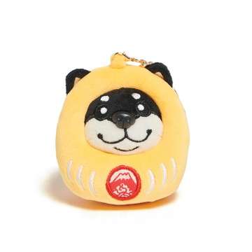 江戶勝｜配件｜黑丸達摩娃娃