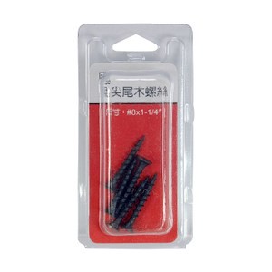 632黑尖尾木螺絲#8x1-1/4"