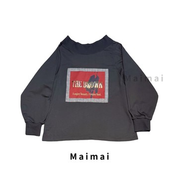 【買買女裝】台灣現貨 百搭一字領寬袖上衣 長袖上衣 寬版大學踢