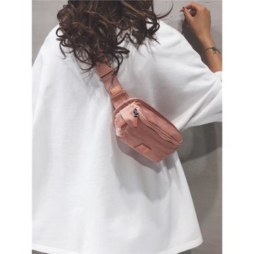 腰包女2025新款牛津布女包斜跨百搭休閑尼龍布潮時尚斜挎包胸包女