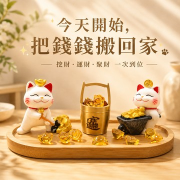 快速出貨【COZY PLUS+】「把好運帶回家」聚財系列 #CP0381 元寶掛件 招財 開運 生日禮物 開業禮物 開運 招財 喬遷禮物  父親節禮物 桌面擺件