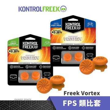 電玩電競相關推薦 KontrolFreek FPS Freek Vortex 類比套 橙色 PS4/5 XBOX