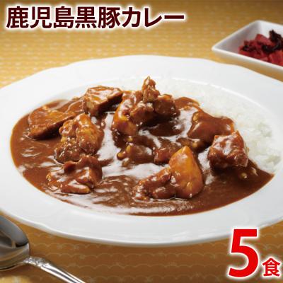 ふるさと納税 古賀市 鹿児島黒豚カレー 5パック