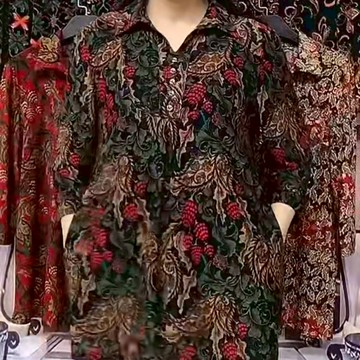 新款媽媽衫夏季中袖襯衫寬松大碼高彈力百搭襯衣中老年花衫