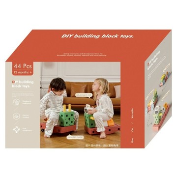 Jolly 創意統合玩具 44pcs  混和顏色  1個