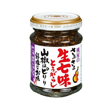 【江戶物語】MOMOYA 桃屋 生七味 山椒辣油 55g 辣醬 七味粉 山椒醬 調味沾拌醬 拌飯 拌麵 日本原裝進口