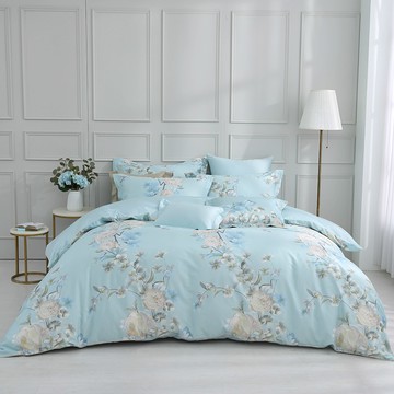 雙人床包枕套組/ SUPIMA匹馬棉 / 500織 / 金斯沃辛 [鴻宇] 台灣製 - 2318