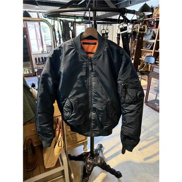 純色基礎ma1飛行服夾克日單情侶款棉服棒球服軍事風工裝羊毛內里