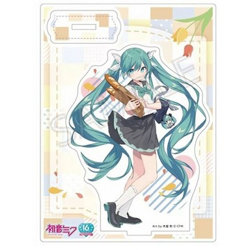 TZ日穀正版 初音未來 亞剋力立牌 麵包街道徽章 亞剋力鑰匙扣 週邊