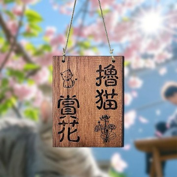 【下單免費改文字】繁體字掛牌 營業吊牌 提示牌 門牌 創意復古裝飾掛牌庭院花園民宿茶樓茶室陽臺涼亭書房氛圍木牌門牌