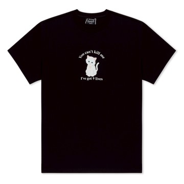 9 LIVES TEE (BLACK)