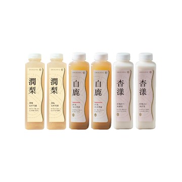[日進生技]O卡桑潤喉保養木耳露組｜1000ml*6(雪梨白木耳露*2、紅棗白木耳露(無加糖)*2、珍珠杏仁美妍茶(無加糖/有糖)*2)