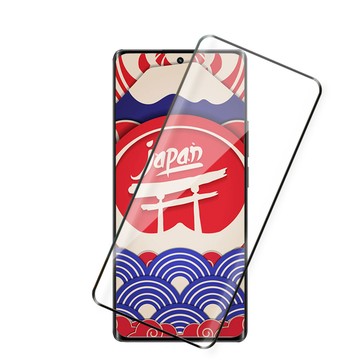 Reno 12 系列貼 AGC日本玻璃 保護貼 買一送一【AGC日本玻璃】 OPPO RENO 12/12 PRO 保護貼 保護膜 黑框曲面全覆蓋 鋼化玻璃膜