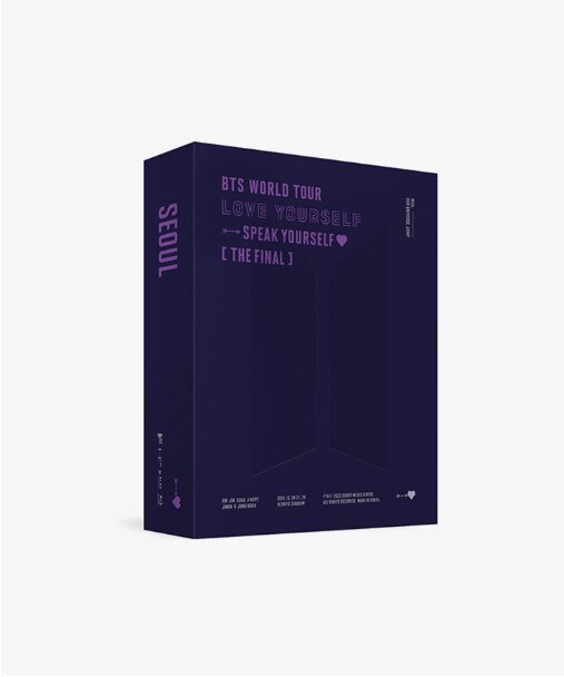 [正品] BTS WORLD TOUR ‘LOVE YOURSELF SPEAK YOURSELF’ [THE FINAL] Blu-ray