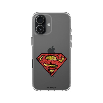 iPhone 17 Clear Case（相機按鈕） 透明 - Superman - Superman-經典漫畫LOGO