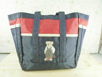 【震撼精品百貨】泰迪熊 Mothercarer 側背袋- 紅色 (中) 震撼日式精品百貨