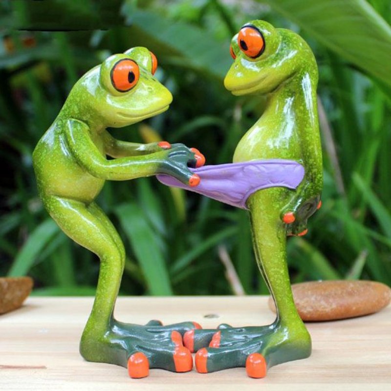 面白い樹脂カエルの装飾 3dクリエイティブクラフト動物カエル置物愛らしい会社のデスクのおもちゃカエルのギフト机の装飾に最適 通販 Lineポイント最大0 5 Get Lineショッピング