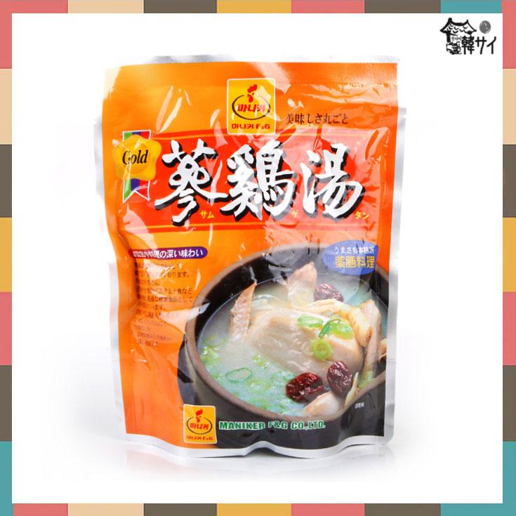 「マニカ」サムゲタン　800g　★韓国食品 韓国料理 参鶏湯 韓国サムゲタン 韓国参鶏湯 マニカ参鶏湯 マニカサムゲタン