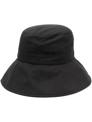 Jacquemus - Le bob Bando bucket hat - unisex - Polyamide/Cotton - 56 - Black