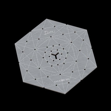 不銹鋼 六角形 設計工具尺
