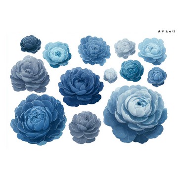 【10月新品4】20-22-0059 裁切紙・拼貼素材 陸蓮花