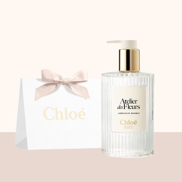 【 Chloe’ 】仙境花園系列香氛茉莉之光沐浴膠300ML+品牌紙袋(送禮首選)