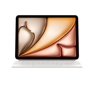 Apple 巧控鍵盤，適用於 11 吋 iPad Air (M2) - 中文 (注音) - 白色
