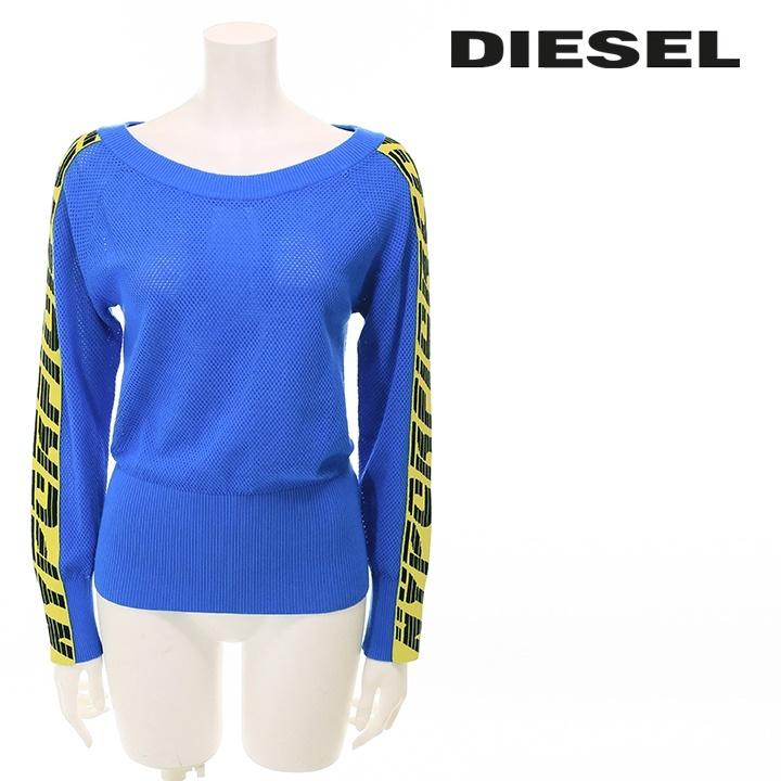 ディーゼル DIESEL メッシュニットセーター レディース サイドライン