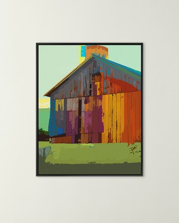 "Country Barn" Giclee