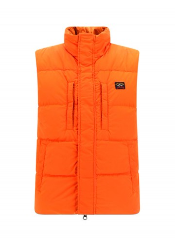 Paul & Shark - Vest Jacket - Mens - Orange