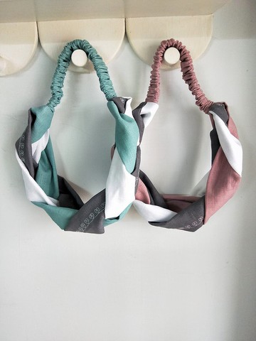 編織髮帶-心心相連(獨家電繡)