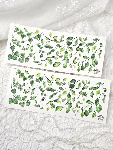 :ivy: 霧面透明貼紙