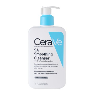 【CeraVe 適樂膚】水楊酸煥膚淨嫩潔膚露473ml 公司貨