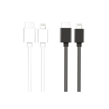 FUGU USB-C to Lightning 充電線 1M 黑色 (MFI官方原廠認證)