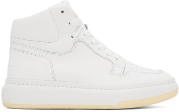 MM6 Maison Margiela 白色 Basketball 高帮运动鞋