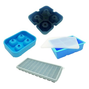 矽膠製冰盒【賀亞批發】矽膠帶蓋製冰盒 透明冰盒 食品冰格 輔食冰磚 製冰盒 製冰模 矽膠製冰盒 冰球製冰盒【Z999】