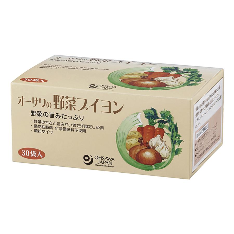 4箱セット オーサワの野菜ブイヨン 徳用 150ｇ 5g×30袋 入り