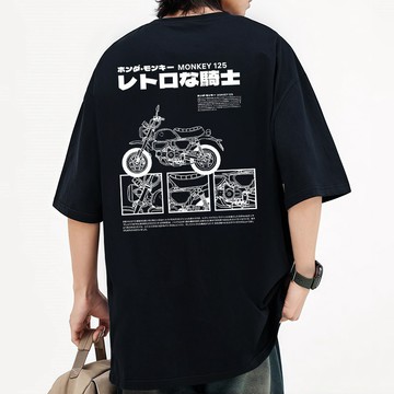 【輕柔舒適】重磅短t 男生t恤 t恤 日係短袖 日係 藍色衣服 純棉短袖 日係復古 男生穿搭 短袖男 ootd 男 上衣