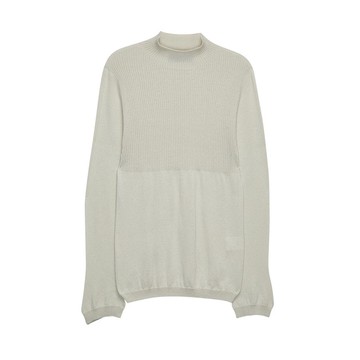 URNAVY 天絲棉細羅紋薄針織上衣