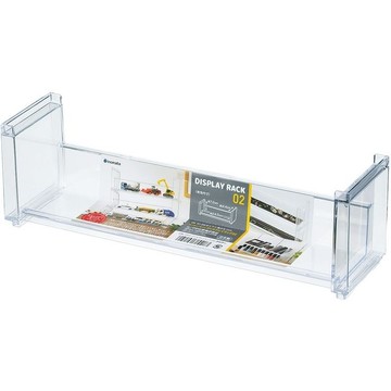 asdfkitty*日本製 INOMATA透明展示架-可疊放-大-收納 公仔.扭蛋.紙膠帶.顏料.首飾