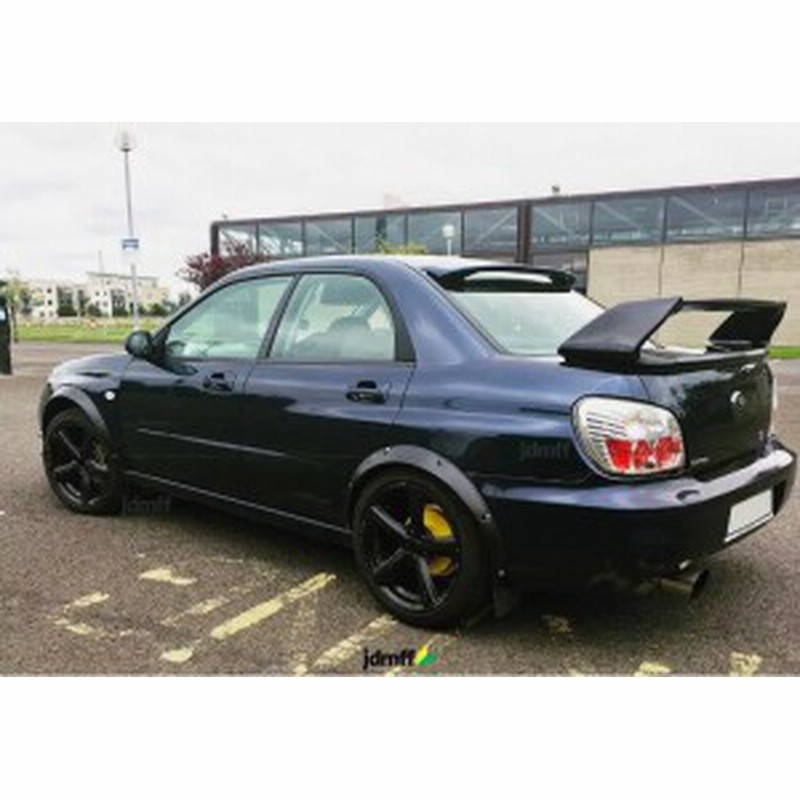 スバル WRX STI インプレッサ GDB GDA リアフェンダー モール