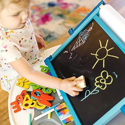 Deluxe DoubleーSided Tabletop Easel (Arts  Crafts, 42 Pieces, 17.5” H x 20.