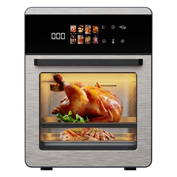 德國精選可視空氣炸鍋2025新款家用大容量多功能智能微波爐電烤箱【北歐家居生活】