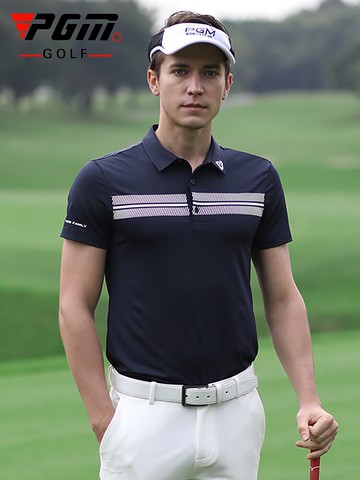 PGM 新品 高爾夫服裝 男士短袖t恤 速干面料 夏季運動衣服