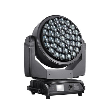 LED舞台燈 光束燈 酒吧燈 舞台射燈LED37顆40W大蜂眼搖頭燈投影燈酒吧清吧KTV包房宴會廳舞臺氛圍燈