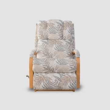 La-Z-Boy 532搖椅式手動科技布休閒椅 葉子淺木