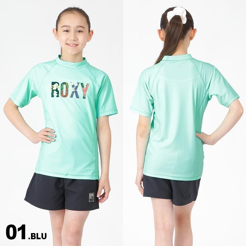 ROXY ロキシー キッズ 半袖 半そで ラッシュガード Tシャツタイプ UV