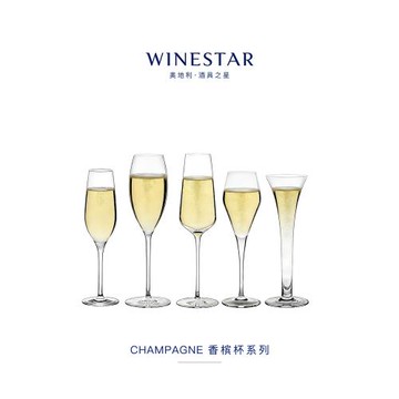 [香檳杯合集] 奧地利winestar品牌水晶玻璃香檳杯甜酒杯婚禮對杯