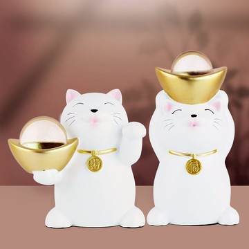 加倍吸金【命運好好玩】李玉珮-吸金拍檔招財貓組