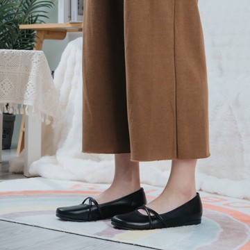 【氣質優雅】MIT氣質淑女鞋。真皮。玄墨黑7520